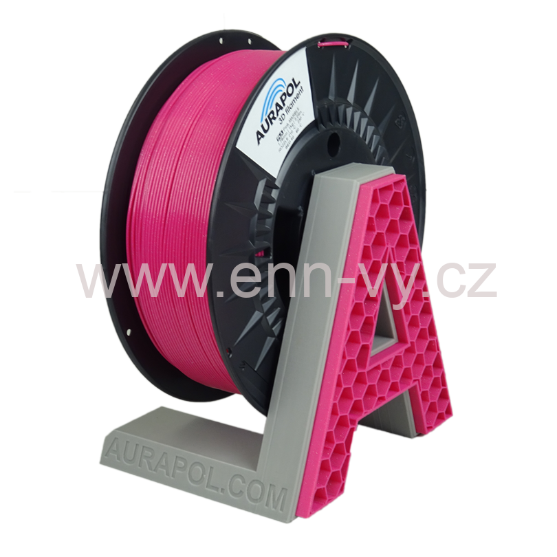 Filament Aurapol PLA Premium - Růžový vesmír
