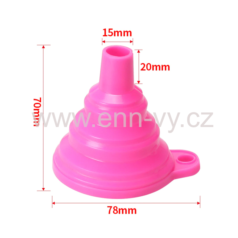 Trychtýř a sítko na resin