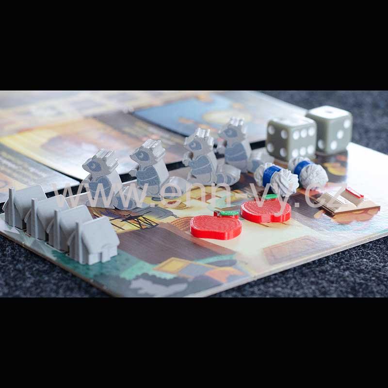 Útulná doupata -  žetony příběhů 20 ks