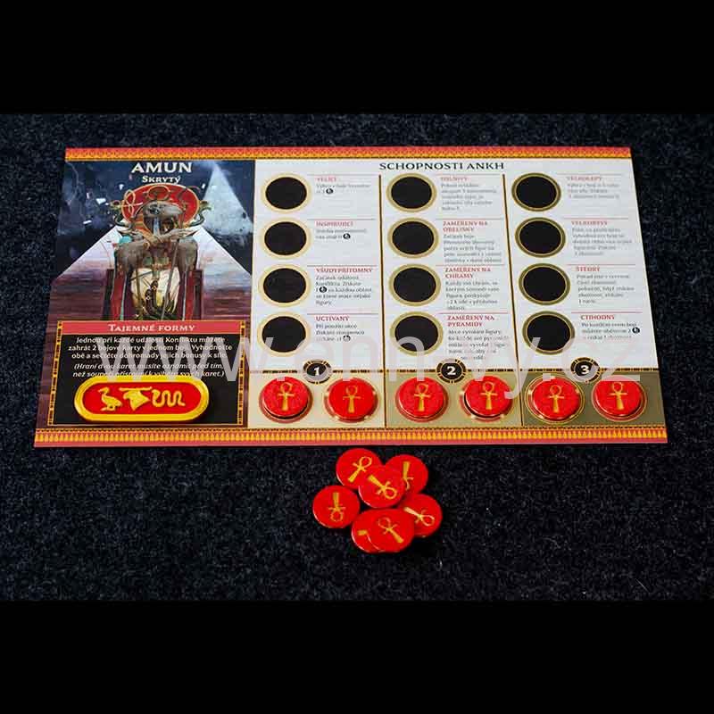 Ankh -sada žetonů Ankh