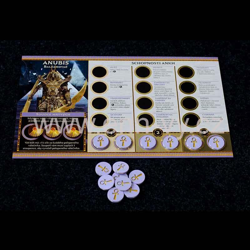 Ankh -sada žetonů Ankh