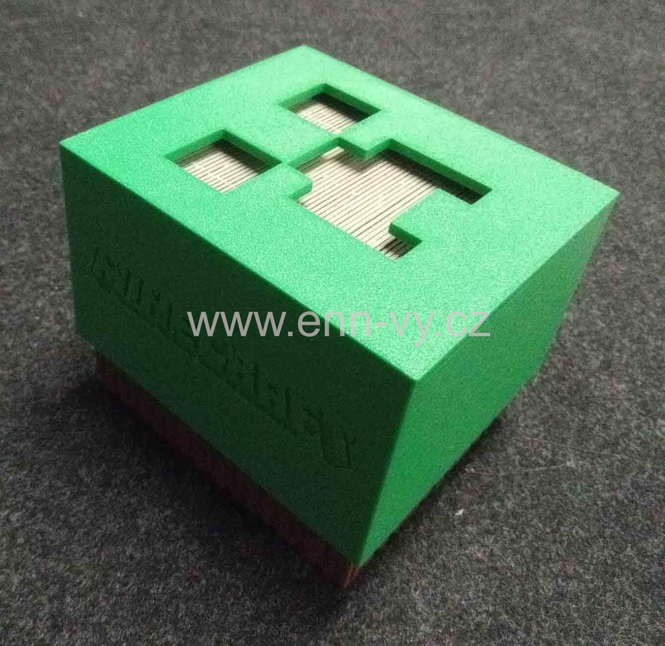 Minecraft insert na stavební karty a karty s moby