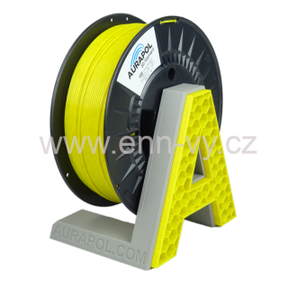 Filament Aurapol PLA Premium - Žlutý mramor