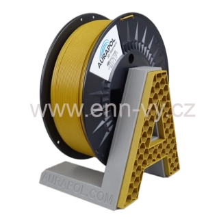Filament Aurapol PLA Premium -Temné Zlato pudr