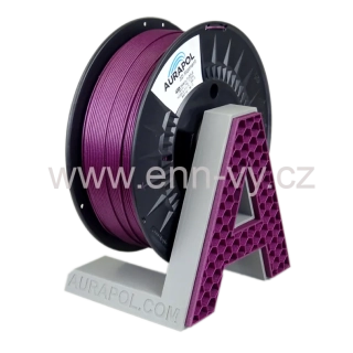 Filament Aurapol PLA Premium - Purpurová metalíza