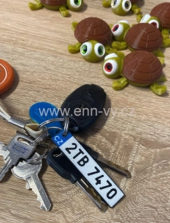 Přívřešek RZ /SPZ/